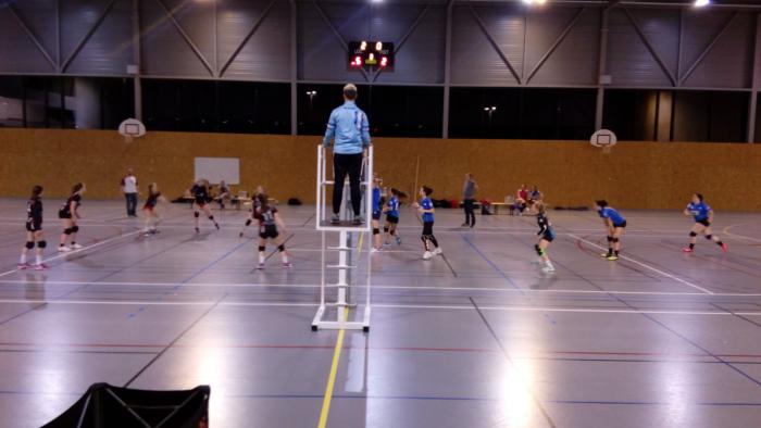 Les filles repartent de l'avant